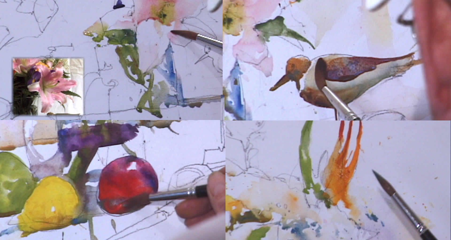 Charles Reid's paints