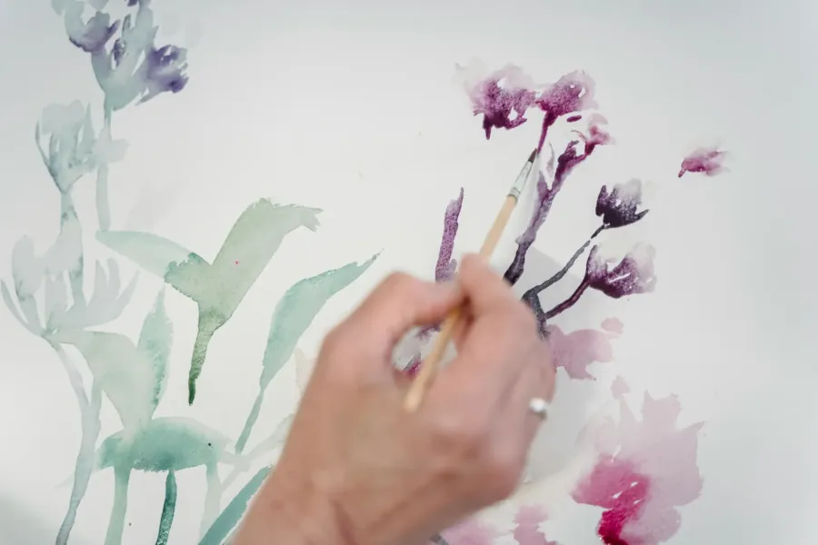 Watercolor paint